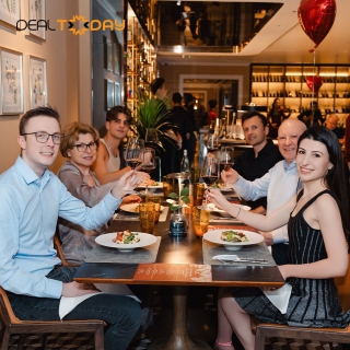 Red Bean Central Restaurant - Set menu 4 món Giao Hưởng Pha Lê