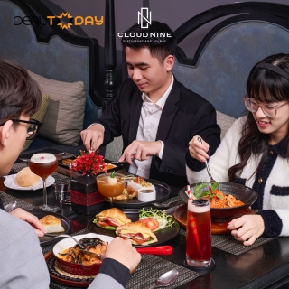 Cloud Nine Restaurant - Set menu 4 món Mỹ Vị Đắm Say