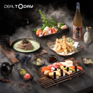 Set menu 8 món Nhật đẳng cấp tại Shiba Sushi