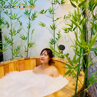 Trúc Lâm Dưỡng - Tắm lá của người Dao đỏ và ngâm hoặc sục