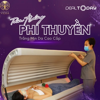 Vidia Clinic - Tắm ủ trắng phi thuyền trắng mịn da cao cấp