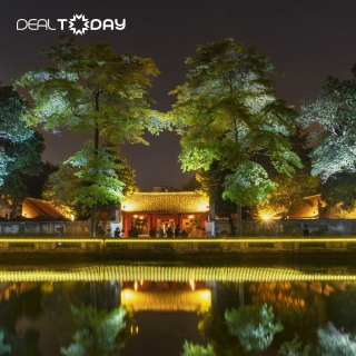 Tour Đêm Văn Miếu - Combo vé vào cửa và 1 show 3D Mapping cho khách hàng từ 1m00 đến 1m29