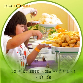 TTC World Tà Cú - Vé combo buffet chay dành cho trẻ em