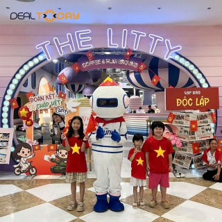 The Litty - Cafe Playground tại Times City - Vé vào khu vui chơi áp dụng thứ 7, chủ nhật và lễ tết