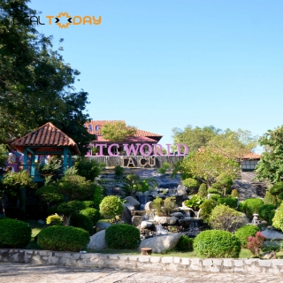 TTC World Tà Cú - Vé tham quan dưới núi và xe điện dành cho người lớn