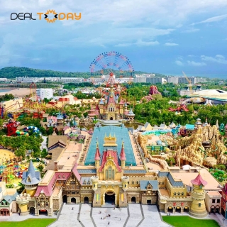 Combo VinWonders và Safari Phú Quốc - Vé vào cửa 1 ngày và set menu 125K tại Safari - Trẻ em