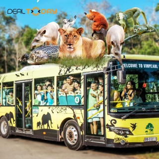 Safari Phú Quốc - Vé vào cửa và Set menu 200K dành cho trẻ em