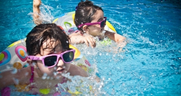 Vé bơi Trẻ em 3 lượt tại Bể bơi An Bình Plaza