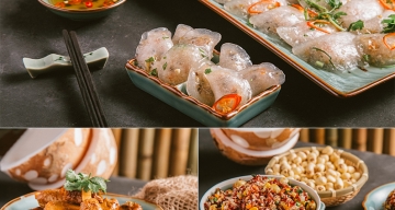 Buffet chay thanh tịnh tại Nhà hàng Buffet Chay Hương Thiền