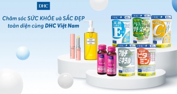 Voucher giảm giá trị giá 500k áp dụng mua sắm tại DHC Việt Nam