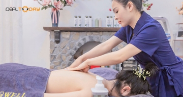 60 phut massage body thư giãn bằng tinh dầu tại Well Beauty Spa