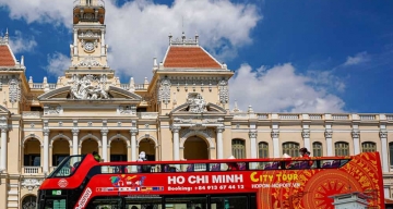 Vé xe bus 2 tầng Hop On Hop Off tham quan 24 giờ Thành phố Hồ Chí Minh - Áp dụng cho trẻ em