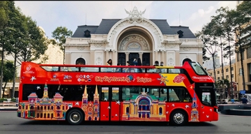 Tour tham quan Sài Gòn 48h trên xe bus 2 tầng Vietnam Sightseeing - Vé người lớn