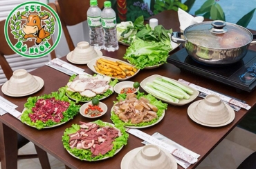 Tụ họp ăn uống chuẩn gu Hà Nội với món bò nhúng dấm trứ danh