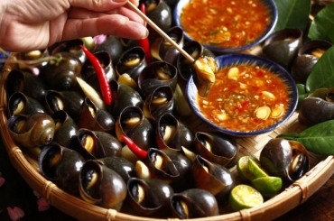Ốc luộc - Thứ quà dân dã say lòng thực khách yêu ẩm thực