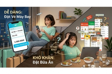 Đặt vé máy bay rất dễ, vì sao đặt một bữa ăn lại khó?
