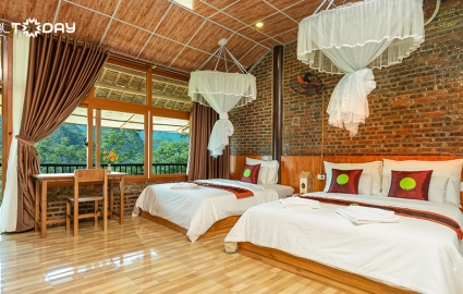 Nghỉ dưỡng phòng Superior Family tại Inh La Home
