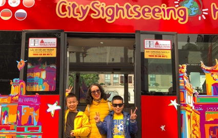 Tour tham quan Hà Nội 24h trên xe bus 2 tầng Vietnam Sightseeing - Vé trẻ em 6 - 10 tuổi
