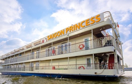 Tour du ngoạn sông Sài Gòn và set menu chay 05 món - Tàu 5 sao Saigon Princess