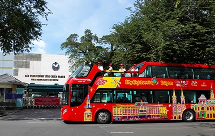 Tour tham quan Sài Gòn 48h trên xe bus 2 tầng Vietnam Sightseeing - Vé trẻ em