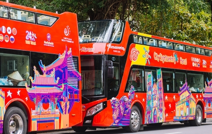 Tour tham quan Hà Nội 24h trên xe bus 2 tầng Vietnam Sightseeing - Vé người lớn