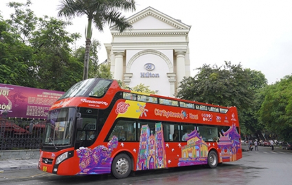 Vé xe buýt 2 tầng Vietnam Sightseeing tham quan Hà Nội - Vé người lớn