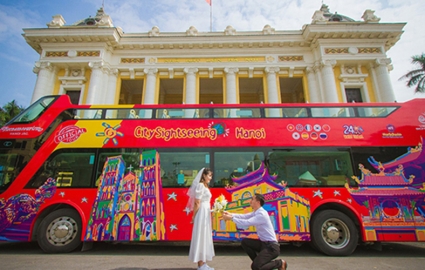 Vé xe buýt 2 tầng Vietnam Sightseeing tham quan Hà Nội - Vé trẻ em