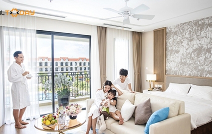 Nghỉ dưỡng phòng Standard cho 02 khách tại khách sạn Holiday Infinity Phú Quốc