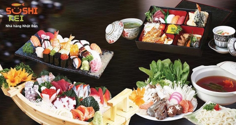 Voucher 100,000đ thưởng thức đỉnh cao của sự tinh tế trong ẩm thực Nhật tại Sushi Kei