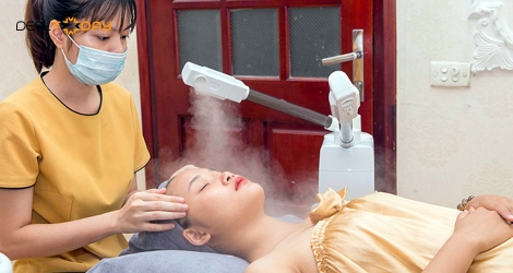 13 bước làm đẹp trị sạch mụn và kiểm soát da dầu tại TMV Linh Hương