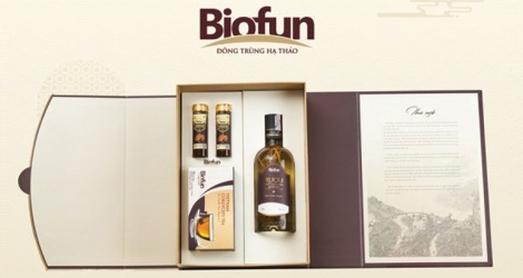 Bộ quà tặng Tết Đông Trùng hạ thảo BioFun Luxury 05