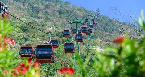Vé combo cáp treo tuyến đỉnh Vân Sơn và chùa Hang 2 chiều cho 01 người lớn tại Sun World Ba Den Mountain