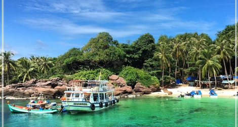 Tour Phú Quốc 1N - khám phá 4 đảo bằng cano - câu cá - lặn ngắm san hô