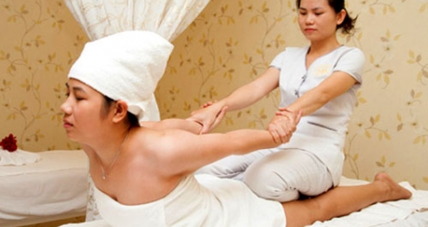 (HCM) Massage Body Nhật Kết Hợp Thái Đá Nóng Tại Apple Spa