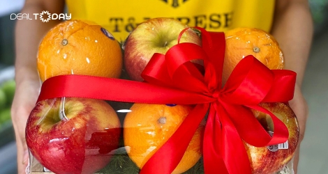 Voucher Khay quà tặng trái cây TL02 tại T&L Fresh