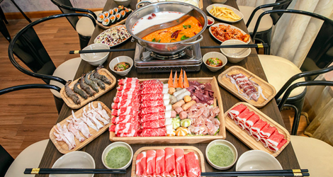 Buffet lẩu Hàn Quốc menu 239k tại nhà hàng Seon