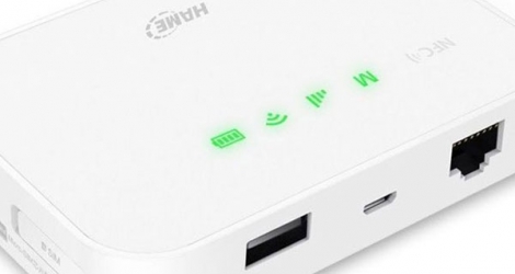 (HCM) Hame A19 - Bộ phát Wifi từ Sim 3G - Pin sạc dự phòng 5200mAh