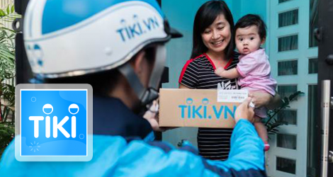 Thẻ quà tặng trị giá 50k áp dụng mua hàng tại Tiki.vn