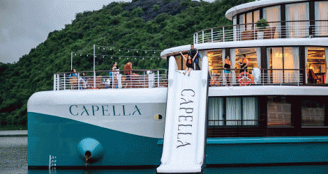 Du thuyền 5 sao Acapella Cruises - 2N1Đ - Du ngoạn Vịnh Lan Hạ - Phòng Oasis Suite - Từ CN - Thứ 6