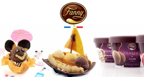 Voucher 100k tại Hệ thống Kem Fanny - Áp dụng cho kem và thức uống có kem