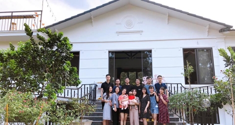4 phòng ngủ cho nhóm 15 người tại Coida villa Quốc Oai Hà Nội