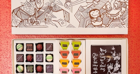 Hộp Quà Socola Phúc Mãn Đường Tại Dart Chocolate