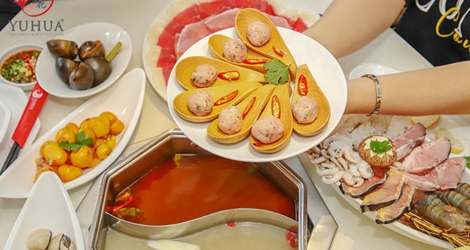 Buffet lẩu Đài Loan hơn 80 món nhúng và 6 vị lẩu áp dụng tối các ngày trong tuần và cả ngày cuối tuần tại Yuhua Special