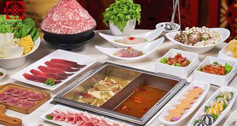 Lẩu Hồng Kông Tân Sơn Nhất 5 sao - Buffet trưa Classic hơn 80 món nhúng menu 395k