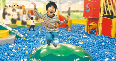 Vé vào cổng khu vui chơi Kidzooona LOTTE Mart Quận 07 - Áp dụng từ thứ 7 đến Chủ Nhật