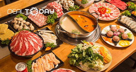 Buffet lẩu bò Mỹ, hải sản chuẩn vị Hàn Quốc tại Taka BBQ Quận 10 Menu 289k