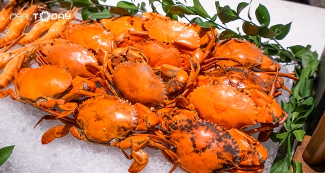 Buffet tôm hùm thượng hạng chuẩn quốc tế - Bao gồm trà, cà phê, nước ngọt tại khách sạn LOTTE Sài Gòn