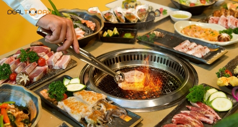 Buffet lẩu nướng menu 329K chuẩn vị Hàn tại nhà hàng SeasonBBQ