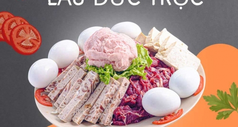 Combo 8 lẩu riêu cua thập cẩm ngon đặc sắc tại Hệ thống nhà hàng Lẩu Đức Trọc