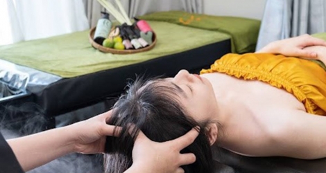 90 phút gội dưỡng sinh trị liệu, massage foot tại Hệ thống Rose Spa